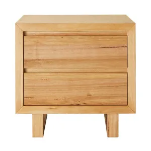 Clemence Bedside Table - 2 Drawer by null, a Bedside Tables for sale on Style Sourcebook