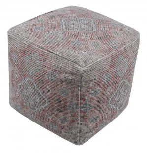 Prisha Pouf - 45cm x 45cm x 45cm by null, a Ottomans for sale on Style Sourcebook