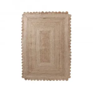 Sirenuse Jute Rug - Natural by null, a Contemporary Rugs for sale on Style Sourcebook