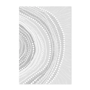 Blooming Female, Monotone by Gioia Wall Art, a Aboriginal Art for sale on Style Sourcebook