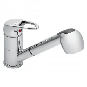 Lawson Sink Mixer With Pullout And Veggie Spray | Made From Nylon/Brass In Chrome Finish By Raymor by Raymor, a Kitchen Taps & Mixers for sale on Style Sourcebook