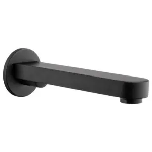 Raven Bath Or Basin Wall Spout 160mm 4Star | Made From Brass In Black By Raymor by Raymor, a Bathroom Taps & Mixers for sale on Style Sourcebook