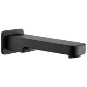 Sigma Bath Or Basin Wall Spout 160mm Spout Matte 4Star | Made From Brass In Black By Raymor by Raymor, a Bathroom Taps & Mixers for sale on Style Sourcebook