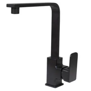 Sigma Square Neck Sink Mixer 5Star | Made From Nylon/Brass In Matte Black By Raymor by Raymor, a Kitchen Taps & Mixers for sale on Style Sourcebook