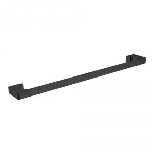 Edge II Single Towel Rail 635mm | Made From Brass In Black By Raymor by Raymor, a Towel Rails for sale on Style Sourcebook