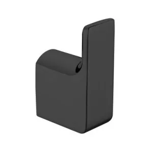 Edge II Robe Hook | Made From Brass In Black By Raymor by Raymor, a Shelves & Hooks for sale on Style Sourcebook