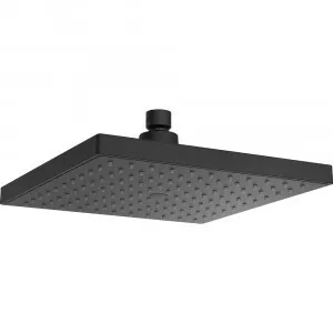 Edge II Shower Rose Square 220mm 3Star | Made From Stainless Steel/Brass/ABS In Black By Raymor by Raymor, a Showers for sale on Style Sourcebook