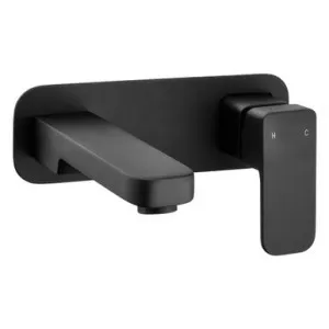 Sigma Wall Basin/Bath Mixer Set 160mm Spout Black 4Star | Made From Brass In Chrome Finish/Black By Raymor by Raymor, a Bathroom Taps & Mixers for sale on Style Sourcebook