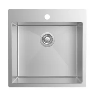 Projix Single Bowl Laundry Sink 35L 1 Tap Hole | Made From Stainless Steel By Raymor by Raymor, a Troughs & Sinks for sale on Style Sourcebook