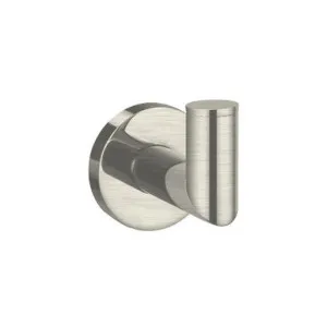 Boston II Robe Hook | Made From Brass In Brushed Nickel By Raymor by Raymor, a Shelves & Hooks for sale on Style Sourcebook