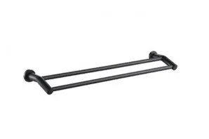 Projix Double Towel Rail 630mm | Made From Stainless Steel/Zinc In Black By Raymor by Raymor, a Towel Rails for sale on Style Sourcebook