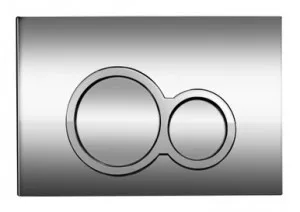 Wall Dual Flush Button Round | Made From ABS In Chrome Finish By Raymor by Raymor, a Toilets & Bidets for sale on Style Sourcebook