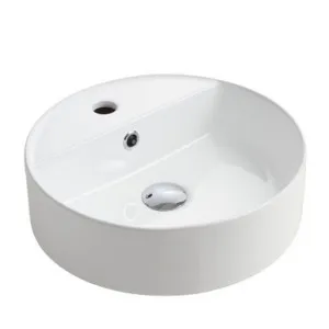 Ambition Counter Top Basin Round 400mm 1 Tap Hole | Made From Vitreous China In White By Raymor by Raymor, a Basins for sale on Style Sourcebook