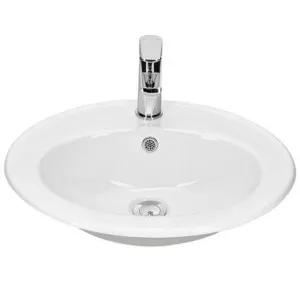 Lawson Vanity Basin 500mm X 425mm 1 Tap Hole | Made From Vitreous China In White By Raymor by Raymor, a Basins for sale on Style Sourcebook