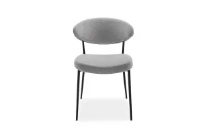 Ashton Modern Dining Chair, Light Grey, by Lounge Lovers by Lounge Lovers, a Dining Chairs for sale on Style Sourcebook