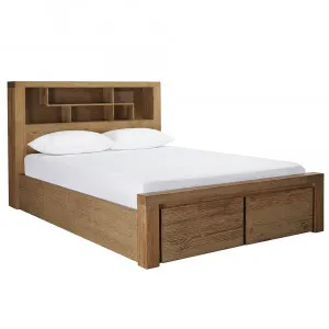 Hobart Bookend Storage Bed Frame by null, a Beds & Bed Frames for sale on Style Sourcebook