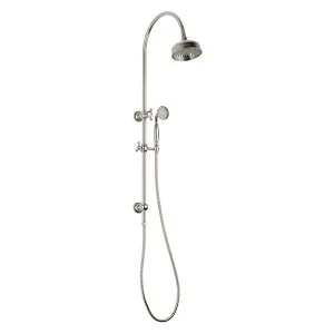 Phoenix Cromford Twin Shower Brushed Nickel by PHOENIX, a Shower Heads & Mixers for sale on Style Sourcebook