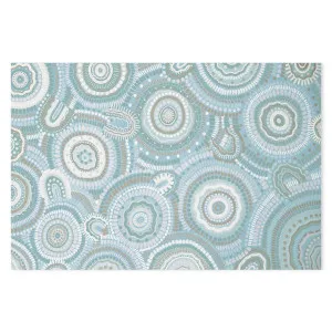 Gathering Bora Rings Among The Blue Hills by Gioia Wall Art, a Aboriginal Art for sale on Style Sourcebook