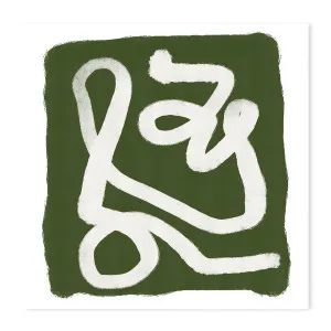 Green Scribble, Style C by Gioia Wall Art, a Prints for sale on Style Sourcebook