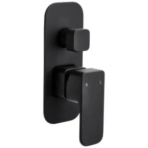Sigma Bath/Shower Diverter Mixer | Made From Brass In Black By Raymor by Raymor, a Bathroom Taps & Mixers for sale on Style Sourcebook
