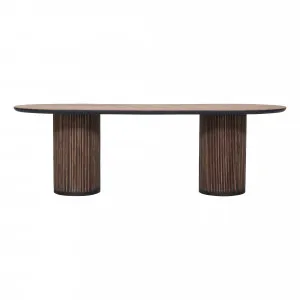 Monaco Dining Table 250cm in Reclaimed Teak by OZ Design, a Dining Tables for sale on Style Sourcebook