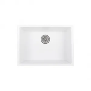 Vienna Single Sink 630mm - White Granite by ABI Interiors Pty Ltd, a Kitchen Sinks for sale on Style Sourcebook