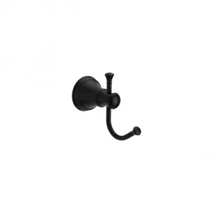 Kingsley Robe Hook - Matte Black by ABI Interiors Pty Ltd, a Shelves & Hooks for sale on Style Sourcebook