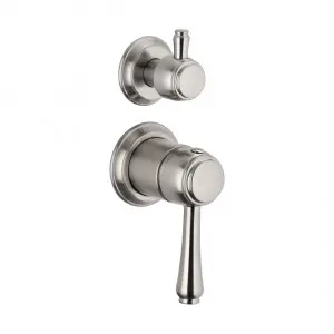Kingsley Shower Top Diverter  - Brushed Nickel by ABI Interiors Pty Ltd, a Bathroom Taps & Mixers for sale on Style Sourcebook