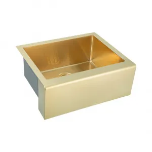 Belfast Farmhouse Kitchen Sink • Brushed Brass by ABI Interiors Pty Ltd, a Kitchen Sinks for sale on Style Sourcebook