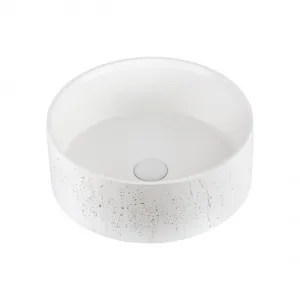 Atelis Concrete Basin - Matte White by ABI Interiors Pty Ltd, a Basins for sale on Style Sourcebook