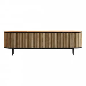 Monaco Entertainment Unit 200cm in Reclaimed Teak by OZ Design, a Entertainment Units & TV Stands for sale on Style Sourcebook
