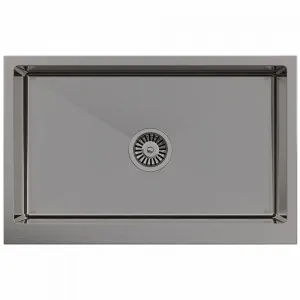 Buildmat Brushed Gunmetal Boden Belfast Farmhouse Sink by Buildmat, a Kitchen Sinks for sale on Style Sourcebook