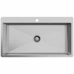 Buildmat Mila 900x500 XXLarge Single Bowl Tap Landing Sink by Buildmat, a Kitchen Sinks for sale on Style Sourcebook