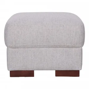 Johnson Small Ottoman in Rome Silver by OZ Design, a Ottomans for sale on Style Sourcebook