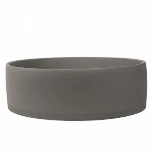 Buildmat Cameron Meteor Grey Circle Concrete Basin by Buildmat, a Basins for sale on Style Sourcebook
