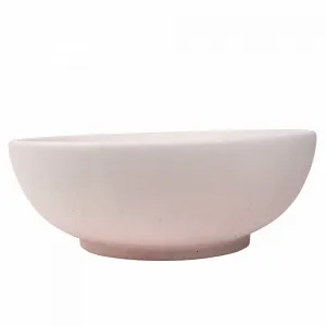 Buildmat Alden Champagne Pink Circle Concrete Basin by Buildmat, a Basins for sale on Style Sourcebook