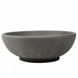 Buildmat Alden Meteor Grey Circle Concrete Basin by Buildmat, a Basins for sale on Style Sourcebook