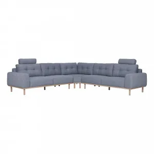 Stratton Modular Sofa in Cloud Pewter by OZ Design, a Sofas for sale on Style Sourcebook