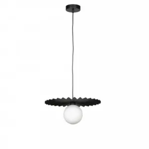 Black Nora Living Volant Pendant Light (G9) Medium by Nora Living, a Pendant Lighting for sale on Style Sourcebook