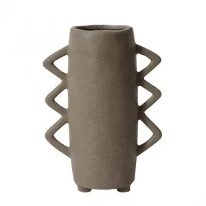 Ximena Vase Brown - 33cm by null, a Vases & Jars for sale on Style Sourcebook