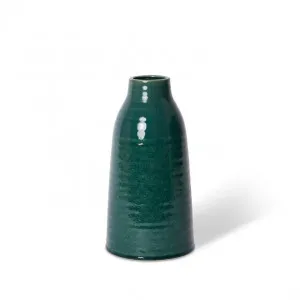 Zara Vase Green - 33cm by null, a Vases & Jars for sale on Style Sourcebook