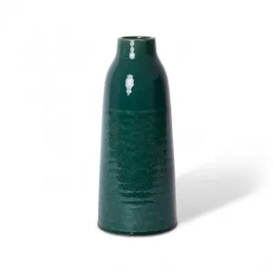 Zara Vase Green - 40cm by null, a Vases & Jars for sale on Style Sourcebook