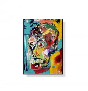 Head Pop Art Wall Art Canvas 3 sizes available 70cm x 50cm by Luxe Mirrors, a Artwork & Wall Decor for sale on Style Sourcebook