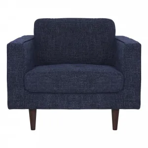 Kobe Arm Chair in Chacha Blue by OzDesignFurniture, a Sofas for sale on Style Sourcebook