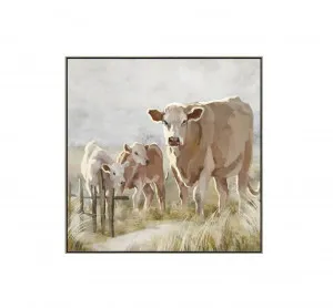 Farmstead Harmony Wall Art Canvas 80cm x 80cm by Luxe Mirrors, a Artwork & Wall Decor for sale on Style Sourcebook