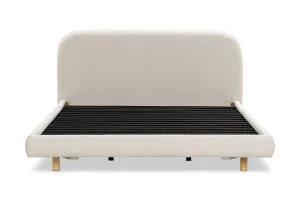 Arlo King Bed Frame, White, by Lounge Lovers by Lounge Lovers, a Beds & Bed Frames for sale on Style Sourcebook
