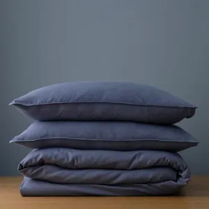 CoziCotton Flannelette Quilt Cover Set - Ash, King, Cotton by Canningvale, a Quilt Covers for sale on Style Sourcebook