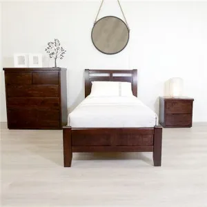 Calypso Kids Bed Frame Chocolate by null, a Beds & Bed Frames for sale on Style Sourcebook