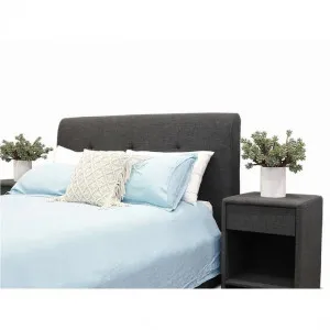 Terrigal Bed Head Charcoal by null, a Bed Heads for sale on Style Sourcebook