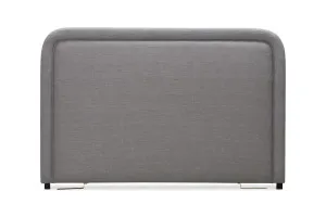 Serenity King Headboard Bed Head, Grey, by Lounge Lovers by Lounge Lovers, a Bed Heads for sale on Style Sourcebook